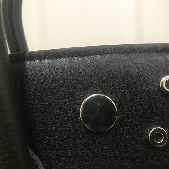 NWT ALEXANDER MCQUEEN Stud Mini Heroine 21 Satchel - Picture 7 of 8